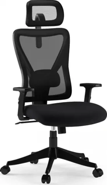 SENSE7 Tone čierna / Kancelárske ergonomické kreslo / nosnosť 130 kg (5902659844712)