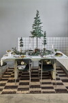 House Doctor Servírovacia misa na podstavci Off-white