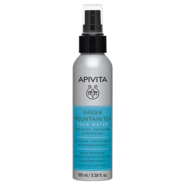 APIVITA Greek Mountain Tea Face Water, 100ml