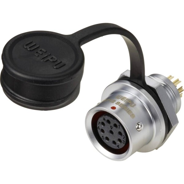 Weipu SF1212/S9 guľatý faston, 1 ks; SF1212/S9