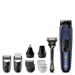 Braun MGK7410 All-in-One / Zastrihávač / Pánsky / 100 min prevádzka / 10 nástavcov / 1 - 21 mm (447238)