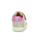 Geox Steppieup Ivory/Dk Pink celoročné členkové barefoot topánky 25 EUR