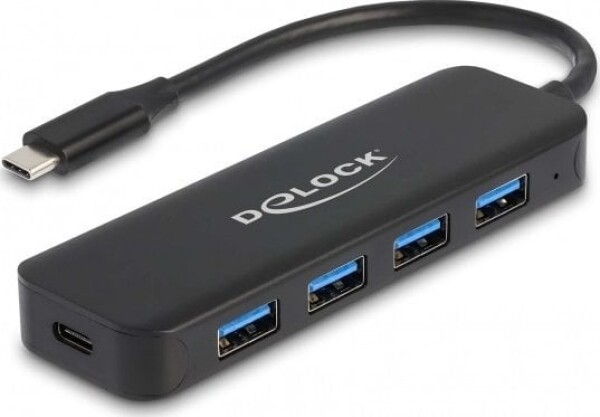 Delock DeLOCK USB-C Hub 4P USB 3.2 Gen 1+ PD - 64170