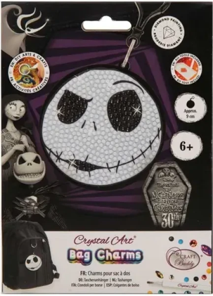 CRYSTAL ART Diamantové maľovanie Prívesok Jack