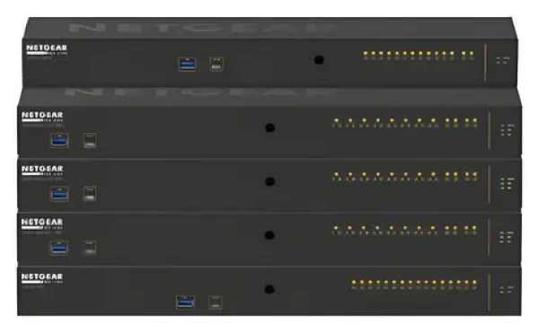Netgear GSM4212UX-100EUS čierna / Switch / Managed / PoE / 12x Gigabit / agregácia portov (GSM4212UX-100EUS)