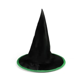 Rappa Detský klobúk čierno-zelený čarodejnice/Halloween