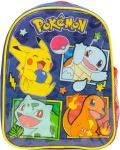 STOR Predškolský batoh Pokémon / Detský batoh / 25 × 19 cm / Sieťované vrecko na fľašu (80879)