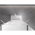 MEXEN/S - Velar Duo Dvojkrídlová posuvná vaňová zástena 160 x 150, transparent, biela 896-160-000-02-20