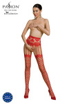 Dámske sexy ECO pančuchy S009 Red - Passion UNI červená
