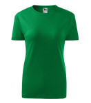 Klasické nové tričko stredne zelené XL