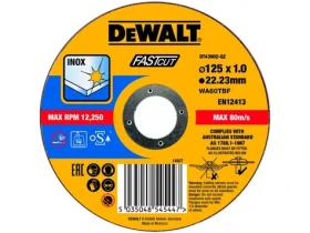 DeWalt DT43902 / Rezný kotúč na nerez kov / Priemer 125x22.2 mm / Šírka 1.0 mm (DT43902)