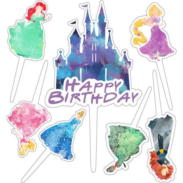 Zápich do torty Disney princezné - Cakesicq - Cakesicq