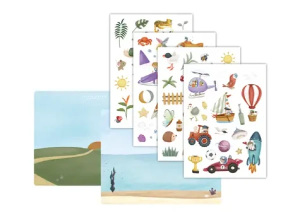 Little Dutch Samolepky na okno Jim Friends