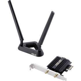 ASUS PCE-AX58BT / Dvojpásmový PCI-E WI-Fi Adaptér / 2.4GHz - 574Mbps / 5.0GHz - 2402Mbps / BT 5.0 (90IG0610-MO0R00)