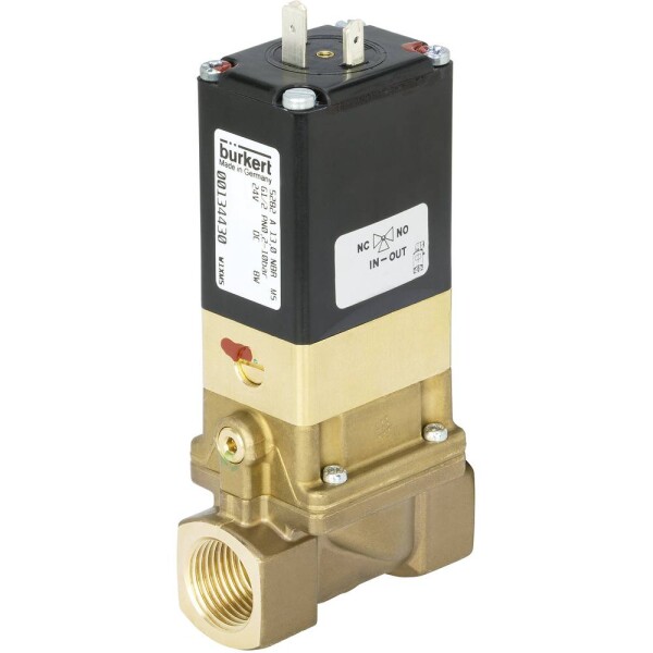 Bürkert servom riadený ventil 134430 5282 24 V/DC spojka G 1/2 Menovitá vzdialenosť 13 mm 1 ks; 134430