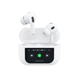 Dudao U19 TWS / bezdrôtové slúchadlá do uší / LED displej / Bluetooth 5.3 / biela (164539)