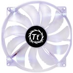 THERMALTAKE Pure 20 Transparent LED ventilátor / svietiaci / 200 x 200 x 30 mm / 800 RPM / 28.2 dB / modrá (69751)