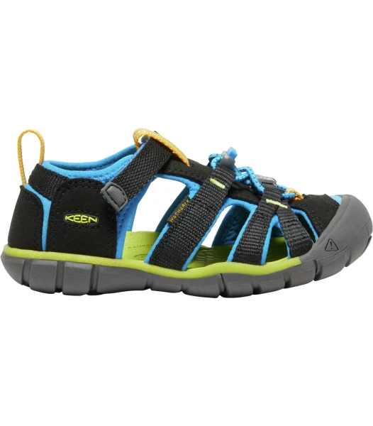 KEEN Seacamp II CNX Children Detské sandále black/brilliant blue 25-26 10012343KEN01S9