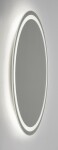 SAPHO - NYX guľaté zrkadlo s LED osvetlením, priemer 60cm NY600