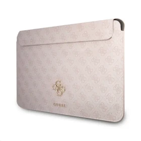 Guess PU 4G Metal Logo Computer Sleeve 13" ružová (3666339005351)