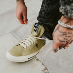 Tenisky Rick Owens DRKSHDW x Converse Fur Shoes - Onestr Acid/ Black EUR 41