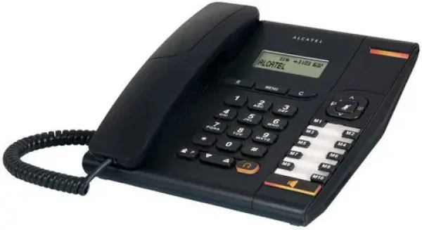 Alcatel Temporis 580 čierna / analógový telefón s LCD displejom (Alcatel Temporis 580)
