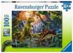 Ravensburger ríši dinosaurov 100 dielikov