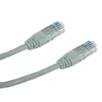 DATACOM Patch kábel 2m (1520) / UTP / CAT5E / RJ45 / šedý (1520)
