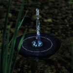 Pontec PondoSolar LED Island - plávajúca solárna fontána