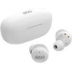 QCY T17 biela / BT slúchadlá do uší s mikrofónom / Bluetooth 5.1 / s dobíjacím boxom (T17 white)