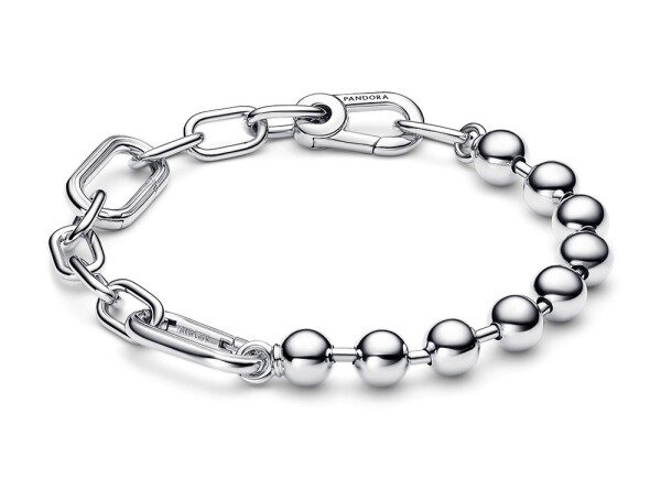 Pandora Štýlový strieborný náramok na prívesky Me 592793C00 20 cm