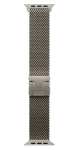 Apple Watch Milanese Loop 49 mm prírodný Titan M / Remienok milánsky ťah / 155-185 mm (MGHP4ZM/A)