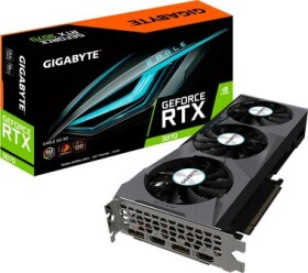 GIGABYTE GeForce RTX 3070 EAGLE OC 8G rev. 2.0 / 1500-1770MHz / 8GB GDDR6 / 256-bit / 2x HDMI + 2x DP / 220W (6+8) (GV-N3070EAGLE OC-8GD 2.0)