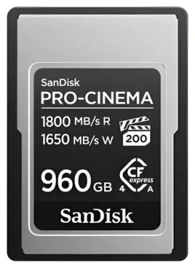 SanDisk PRO-CINEMA CFexpress Type A 960GB / Pamäťová karta (SDCFEA-960G-GN4NN)