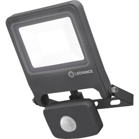 LEDVANCE Endura Flood Sensor 230V 20W 840 DG sivá / vonkajšie svietidlo / 1700lm / 4000K / 25000h / A++ / hliník / IP44 (4058075206748)