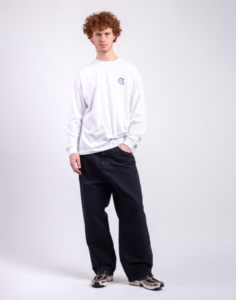 Carhartt WIP Brandon Pant Black grind wash S