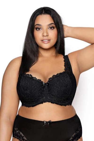 Dámska podprsenka 053/22 Carmela black plus - MAT černá 100/D