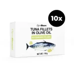 Filety z tuniaka v olivovom oleji - GymBeam (10 x 110 g) (105829-2-10x110g)
