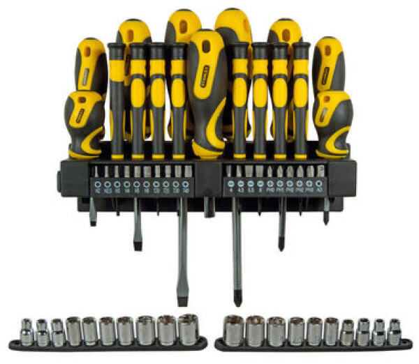 Stanley STHT0-62143 Sada Skrutkovačov - bitov 1|4 - orechov 1|4 (57 ks) (STHT0-62143)