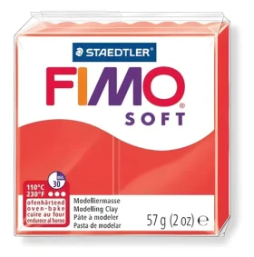FIMO Modelovacia hmota Soft indická červeň