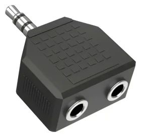 HAMA audio adaptér 3,5 mm jack na 2× 3,5 mm jack / Rozdvojka / stereo / čierna