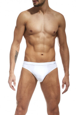 Pánske slipy 226 Authentic mini white - Cornet Bílá L