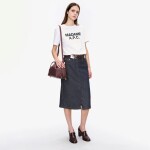 Tričko A.P.C. Madame T-Shirt UNISEX White XL