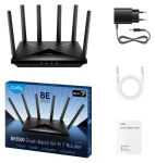 Cudy WR6500 / Router / Wi-Fi 7 / Dual-band / 5765 Mbit/s / 4X LAN Gigabit (WR6500)