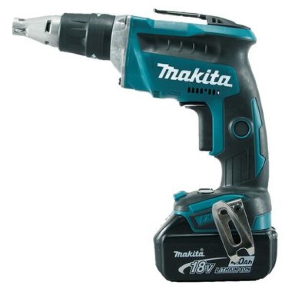 Makita DFS452RTJ / Aku Skrutkovač na sadrokartón / 18V / 2x5.0Ah / 0-4000 ot-min / Upnutie šesťhran 1|4 (DFS452RTJ)