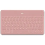 Logitech Wireless Keys to go ružová - US / Klávesnica / Bluetooth / Ultraprenosná / US (920-010176)