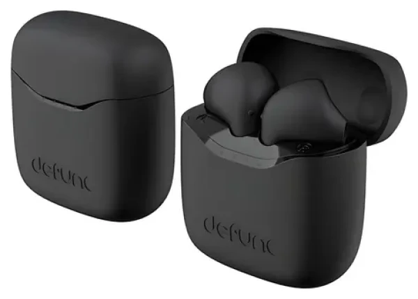 DeFunc True Lite čierna / Bezdrôtové slúchadlá / Bluetooth 5.3 / ENC / IPX4 / výdrž 20 h (71463)