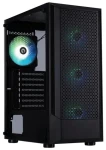 Bitfenix C50 čierna / Skriňa / ATX / 4X 120mm FRGB / 2x USB 2.0 + 1x USB 3.0 / bez zdroja / tvrdené sklo (BFC-C50-KKGSK-4F)