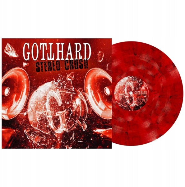 NoName GOTTHARD "Stereo Crush" (Transparent Red Marble Vinyl)