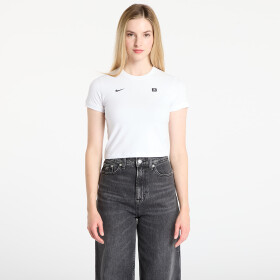 Tričko Nike Sportswear Shox Women's Tight T-Shirt White XL